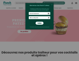 flunch-traiteur.fr screenshot