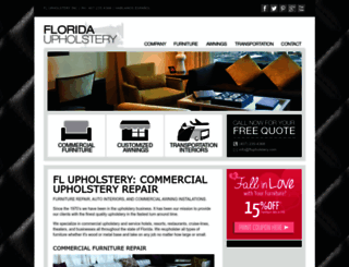 flupholstery.com screenshot