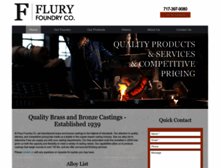 fluryfoundry.com screenshot