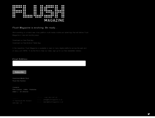 flushmagazine.co.uk screenshot