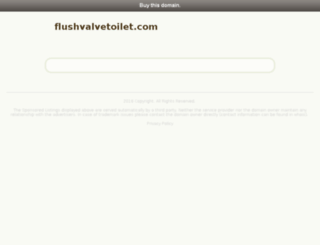 flushvalvetoilet.com screenshot