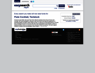 flutecocktail.easysearch.org.uk screenshot
