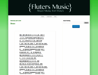 flutersmusic.blogspot.ca screenshot