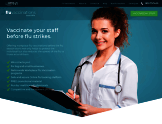 fluvaccination.com.au screenshot