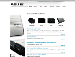 flux-audio.com screenshot
