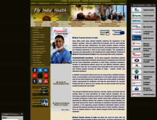 fly2india4health.com screenshot