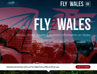 fly2wales.co.uk screenshot