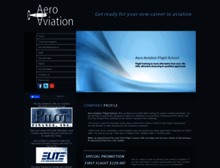 flyaeroaviation.com screenshot