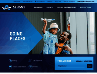 flyalbany.com screenshot
