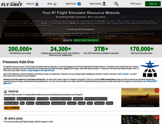 flyawaysimulation.com screenshot