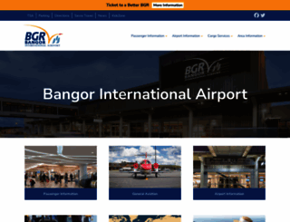 flybangor.com screenshot