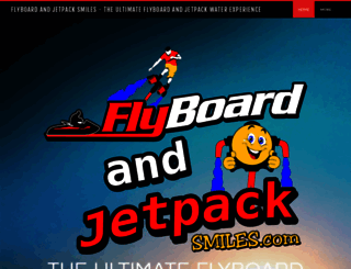 flyboardandjetpacksmiles.com screenshot