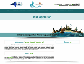 flybooktoursandtravels.com screenshot