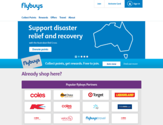 flybuyseshops.com.au screenshot