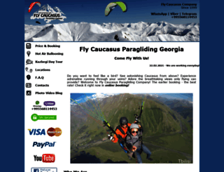 flycaucasus.com screenshot