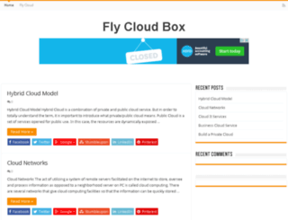 flycloudbox.com screenshot