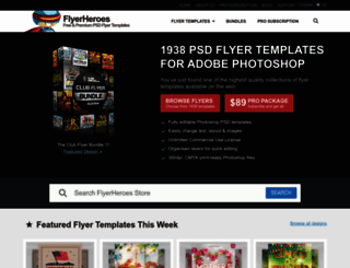 flyerheroes.com screenshot