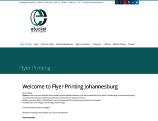flyerprinting.org.za screenshot