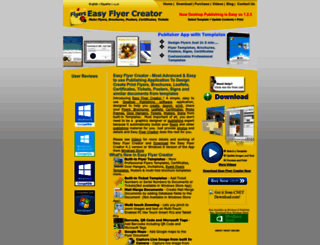 flyerscreator.com screenshot