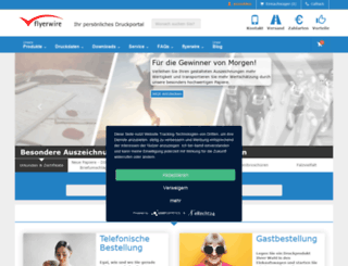 flyerwire.com screenshot