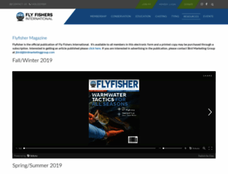 flyfishermagazine.com screenshot