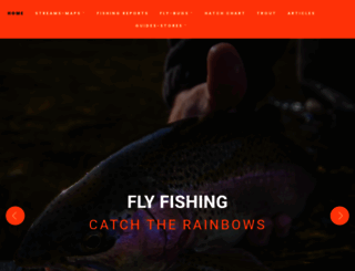 flyfishingnc.com screenshot