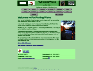 flyfishingwales.com screenshot