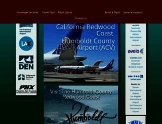 flyhumboldt.org screenshot