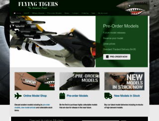 flying-tigers.co.uk screenshot