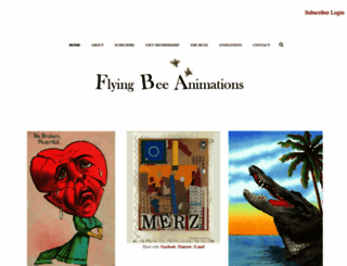 flyingbeeanimations.com screenshot