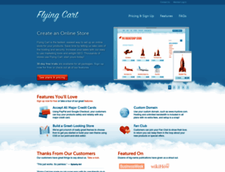 flyingcart.com screenshot
