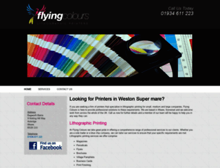 flyingcoloursprinter.co.uk screenshot