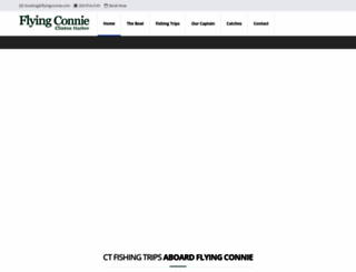 flyingconnie.com screenshot