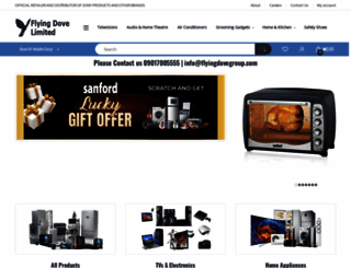 flyingdovegroup.com screenshot