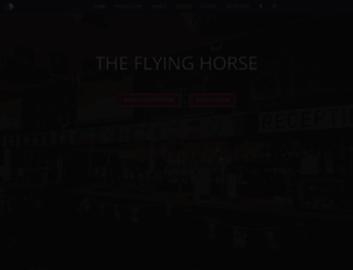 flyinghorsepub.co.uk screenshot