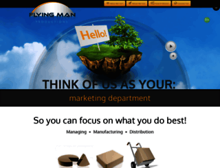 flyingmanproductions.com screenshot