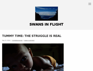 flyingswans.wordpress.com screenshot