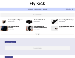 flykick.co.uk screenshot