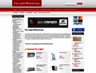 flylightwarehouse.com screenshot