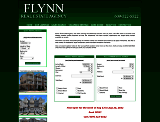 flynnrealestateagencyrentals.com screenshot