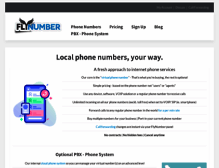 flynumber.com screenshot