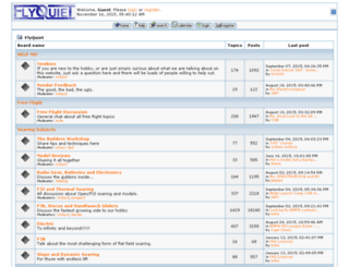 flyquiet.co.uk screenshot