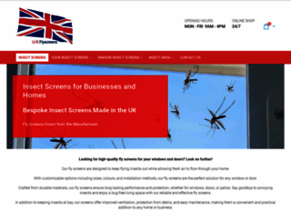 flyscreens.biz screenshot