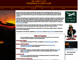flysundance.org screenshot