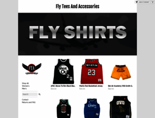 flyteesandacc.storenvy.com screenshot