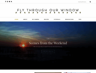 flythroughourwindow.com screenshot