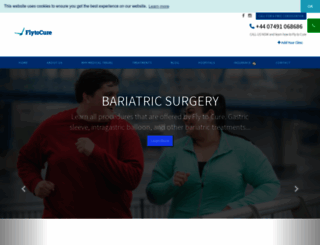 flytocure.com screenshot