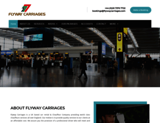 flywaycarriages.com screenshot