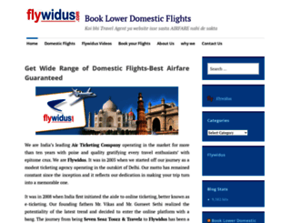 flywidusindia.wordpress.com screenshot