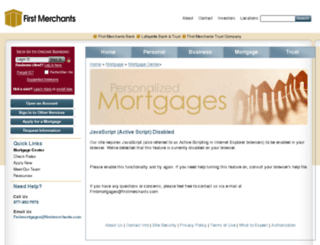 fmb-frme.mortgagewebcenter.com screenshot